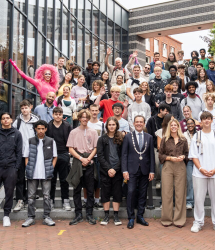 Een nieuwe lichting studenten landt in Zoetermeer 
